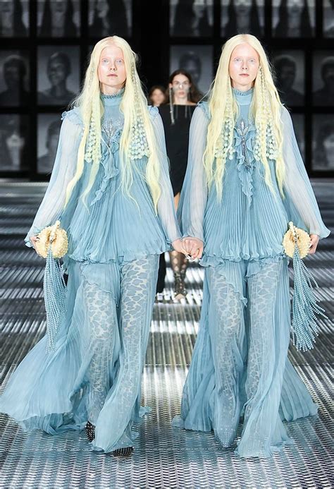 gucci twins runway show|Gucci ready to wear 2023.